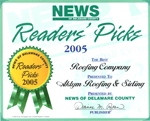 Readers Choice Award - 2005